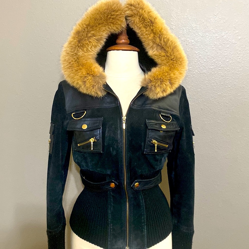 vintage Guess by Marciano womens bomber jacket